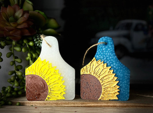 Sunflower Cowtag