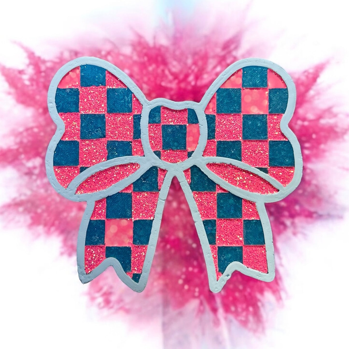 Checkered Bow🎀