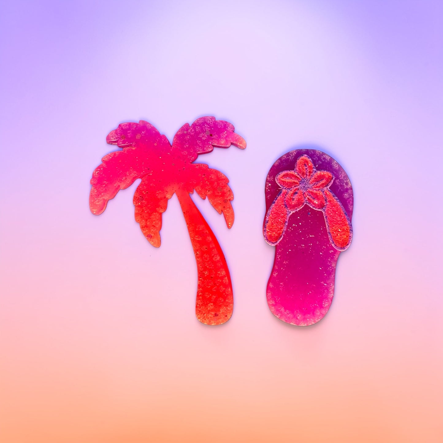 NEW! Flip-flop/Palm tree Vent Clips