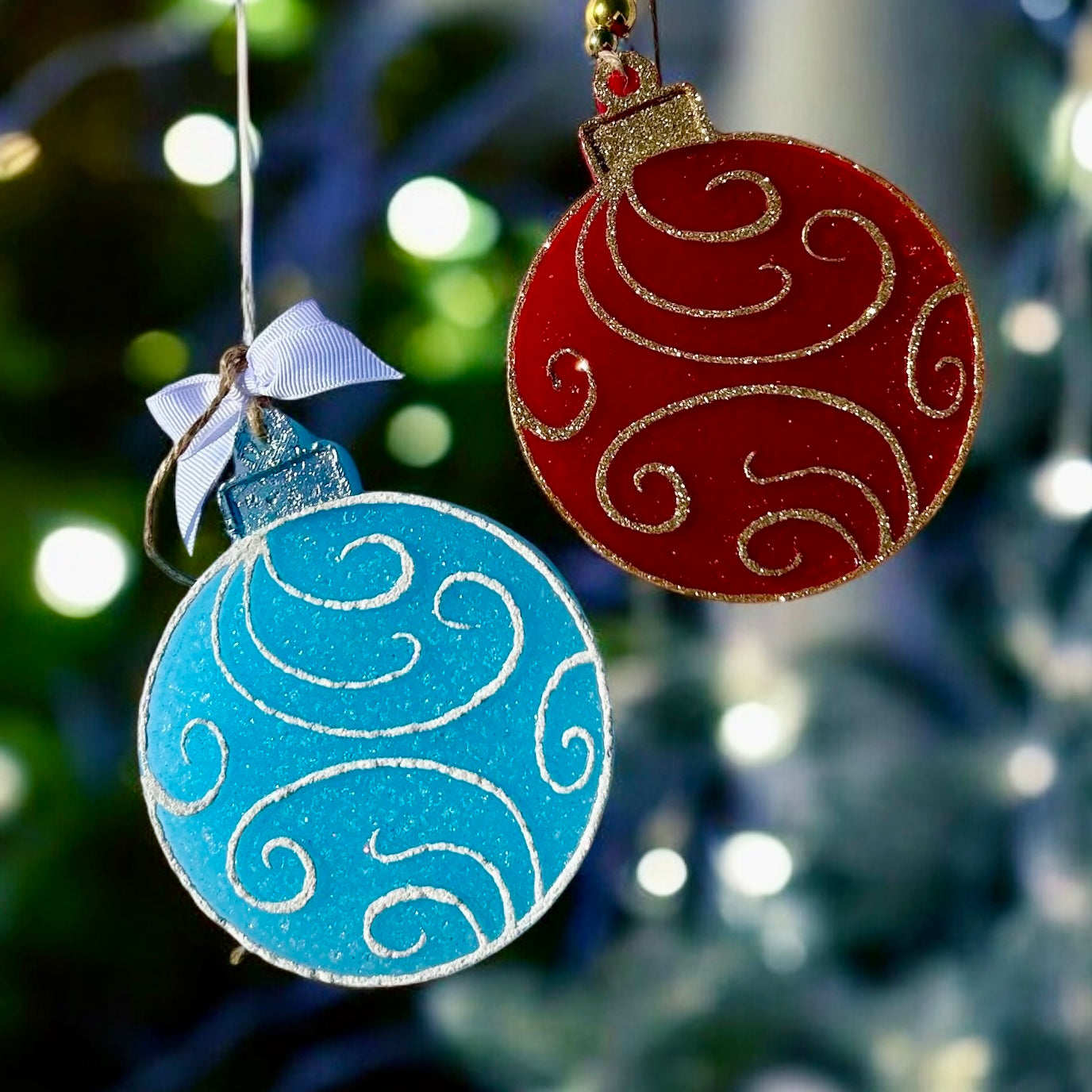 Swirl Ornament