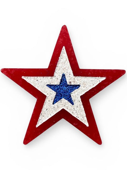 Red, White & Blue Star