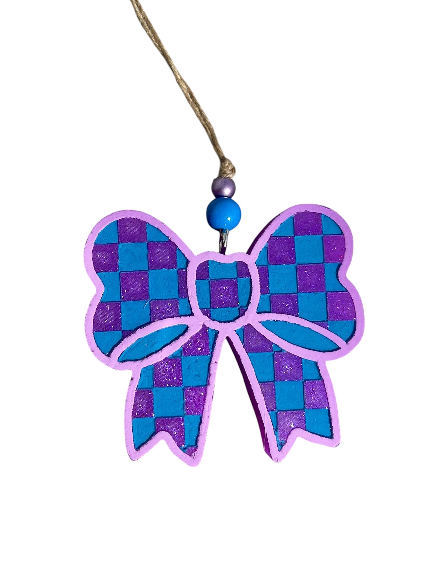 Checkered Bow🎀