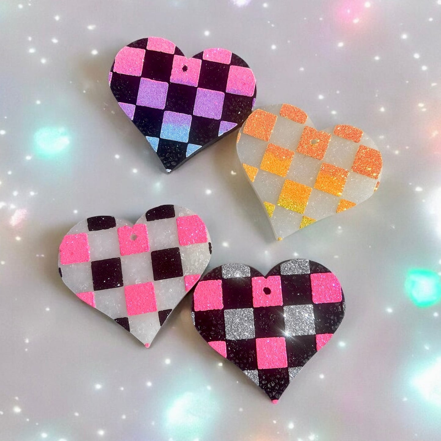 Checkered Heart ❤️