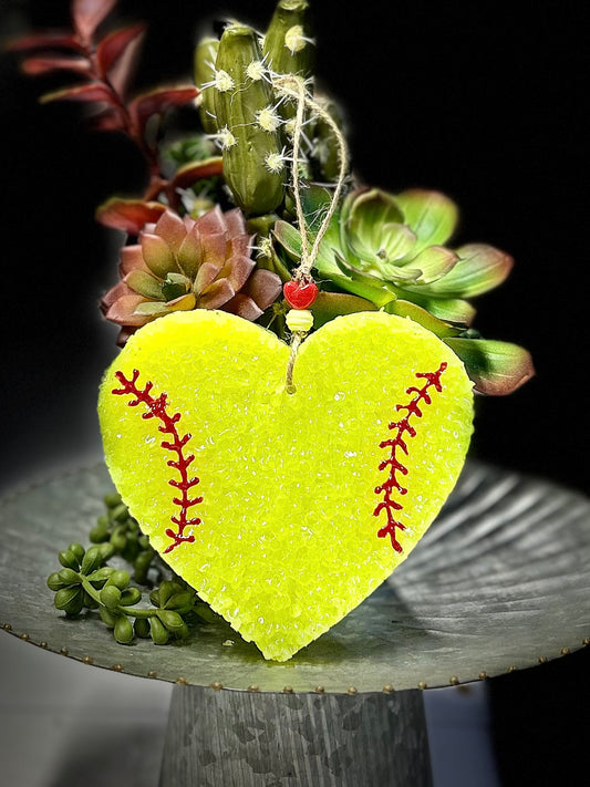 Softball Heart