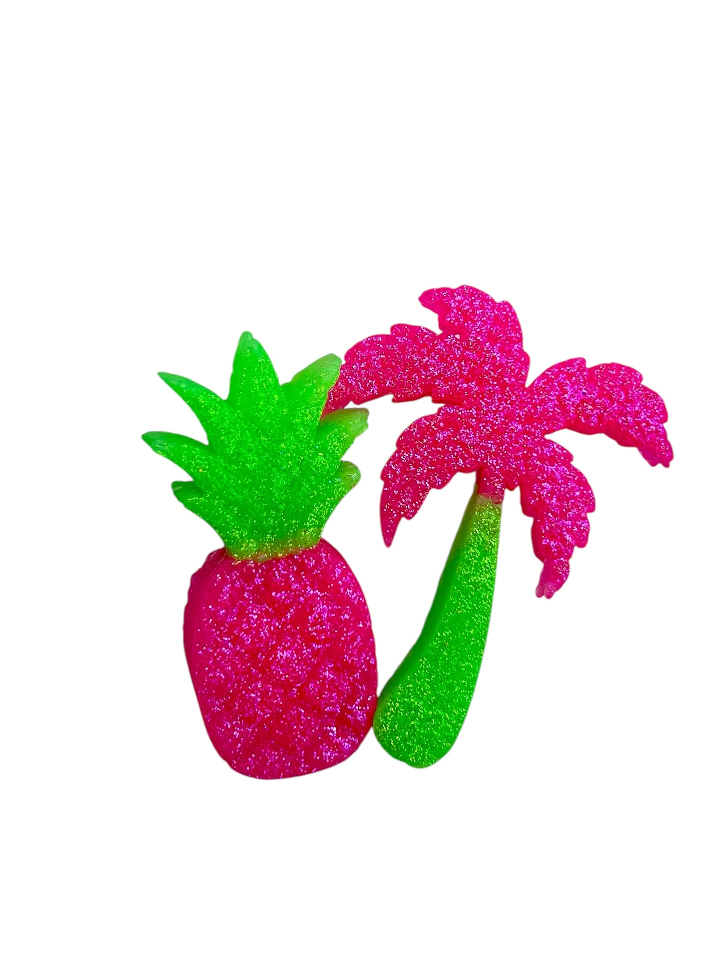 NEW! Palm Tree & Pineapple Vent Clip Set
