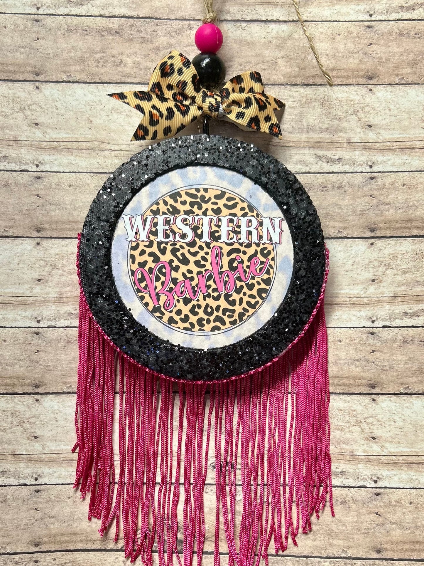 Western Statement Circle W/ Fringe