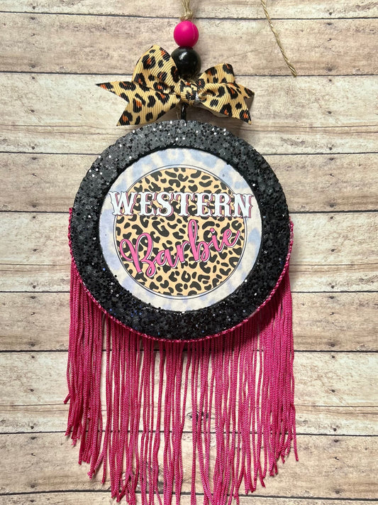 Western Statement Circle W/ Fringe